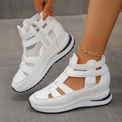 🔥Τελευταία μέρα 50% έκπτωση - Άνετα, ελαφριά σανδάλια με πλαϊνό φερμουάρ