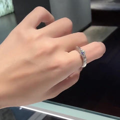 ✨Αγοράστε 1 και πάρτε 1 δωρεάν 💎Δαχτυλίδι με διαμάντι Universe Star από ασήμι 925 και περιστρεφόμενο σχήμα
