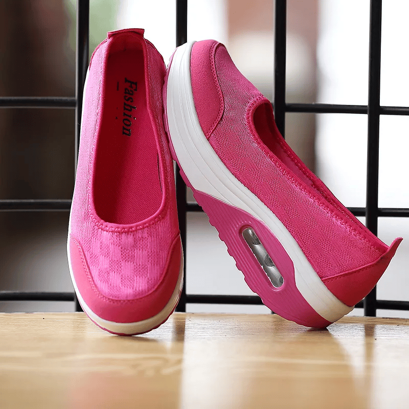 🌸🎉 Μοντέρνα και απαραίτητα γυναικεία άνετα slip-on αθλητικά παπούτσια
