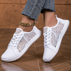 Γυναικεία αναπνεύσιμα μοκασίνια από mesh slip-on