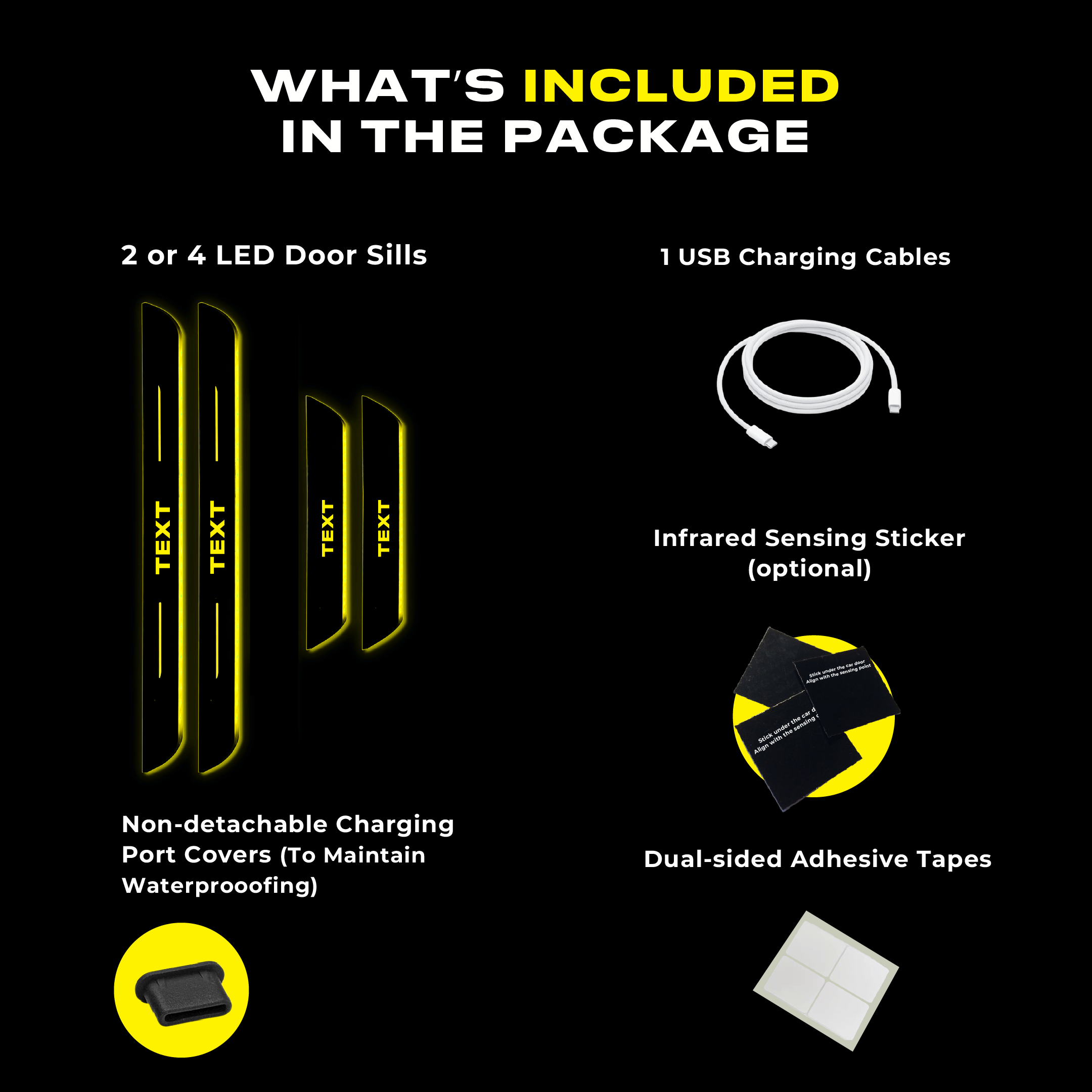LED Πόρτα Sill Pro