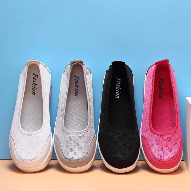 🌸🎉 Μοντέρνα και απαραίτητα γυναικεία άνετα slip-on αθλητικά παπούτσια
