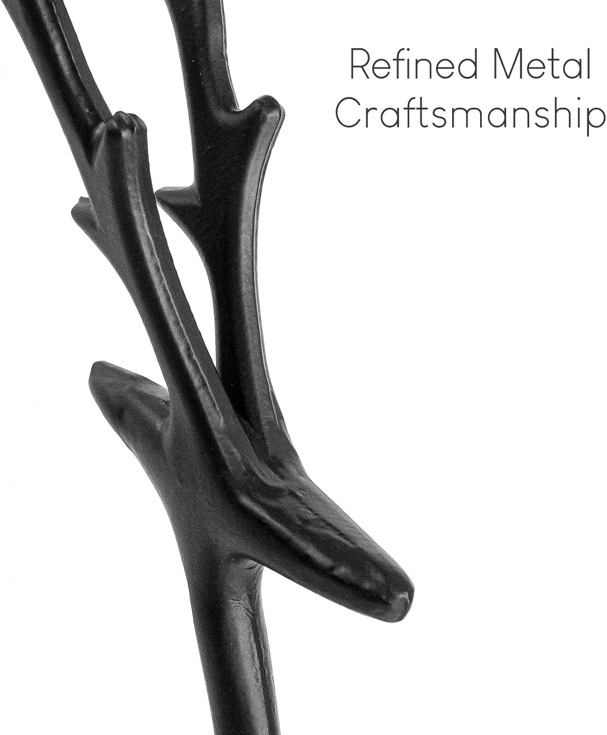 🦌 Αγάλματα μαύρων ταράνδων Χριστουγεννιάτικες διακοσμήσεις