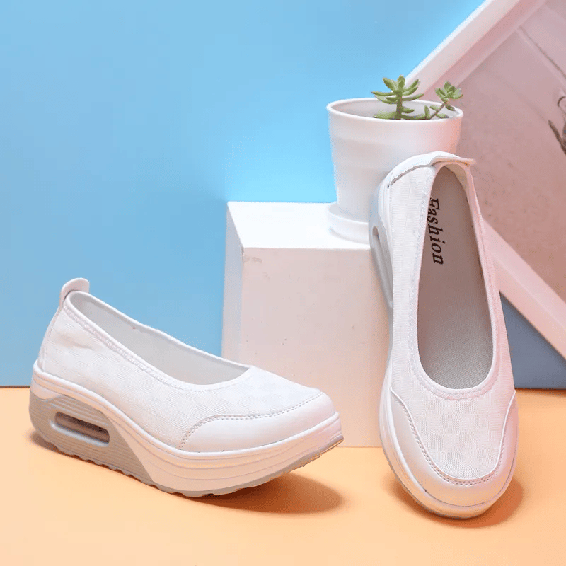 🌸🎉 Μοντέρνα και απαραίτητα γυναικεία άνετα slip-on αθλητικά παπούτσια