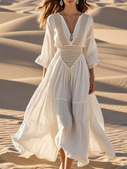 Vintage boho φόρεμα για γυναίκες