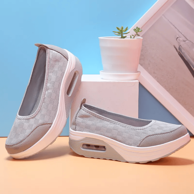 🌸🎉 Μοντέρνα και απαραίτητα γυναικεία άνετα slip-on αθλητικά παπούτσια